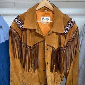 Scully Western Leather Fringe Jacket